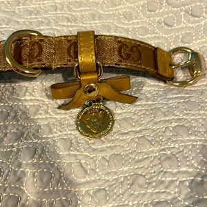 Gucci pet collar